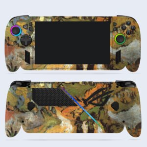 Village Street and Steps in Auvers with Two Figures, 1890