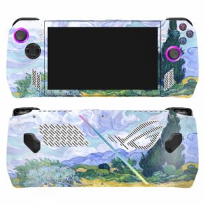 Wheat Field with Cypresses, 1889