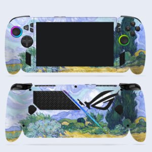 Wheat Field with Cypresses, 1889