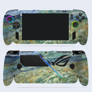 Wheat Field with Mountains in the Background, 1890