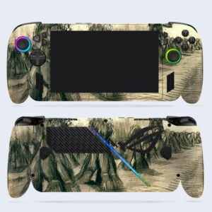 Wheat Field with Sheaves and a Windmill, 1885